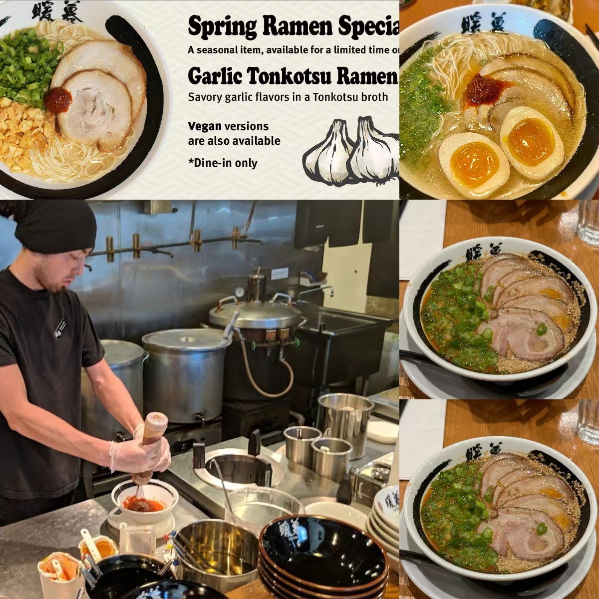 九州豚骨拉面 (10万碗/年/店)